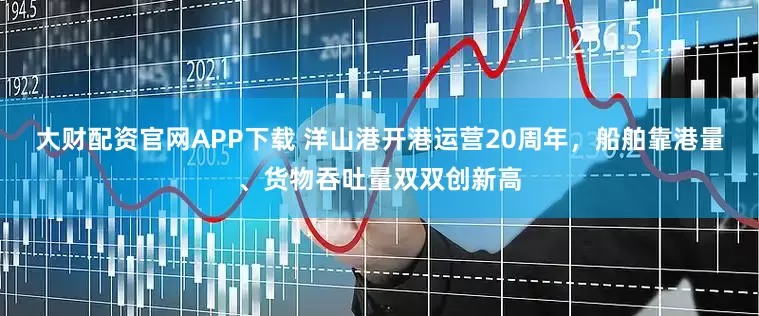 大财配资官网APP下载 洋山港开港运营20周年，船舶靠港量、货物吞吐量双双创新高